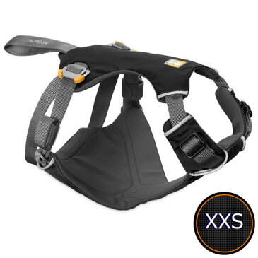 ※返品交換不可※ラフウェア(RUFFWEAR)ロードアップハーネス 【ブラック/XXS】