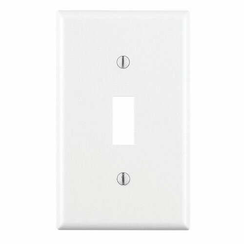 1連スイッチプレート　スチール