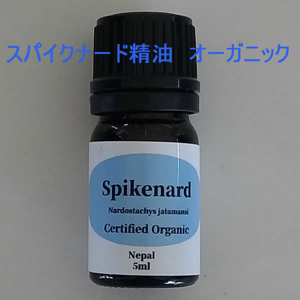 スパイクナード 精油 オーガニック 有機 5ml 100%天然