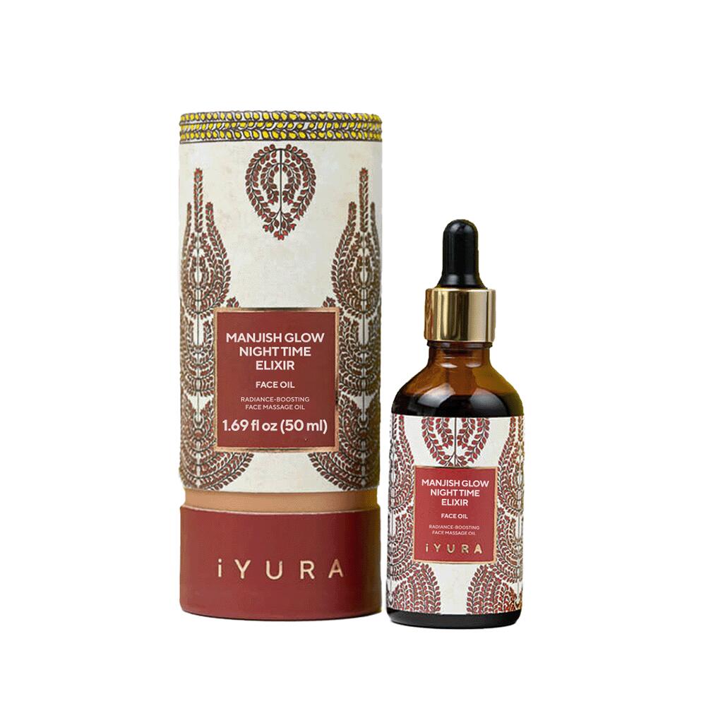 【送料無料】iYURA MANJISH グロー ナイトタイム エリクシール - フェイス オイル