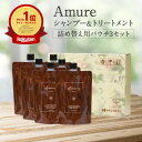 楽天1位獲得【Amure シャンプートリートメント 詰替用パウチ3セット】アムレシャンプー ダメージケア 補修 退色防止保湿 UV 耐熱 カラーリペア エイジングケア ヘアケア トリートメント コンデ