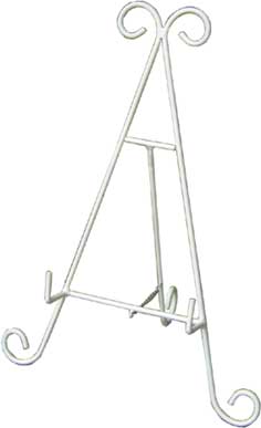 イーゼル Iron Easel White Ssize(アイアン イーゼル)/インテリア 壁掛け 額入り 額装込 風景画 油絵 ポスター アート アートパネル リビング 玄関 プレゼント モダン アートフレーム おしゃれ 飾る Lサイズ 巣ごもり