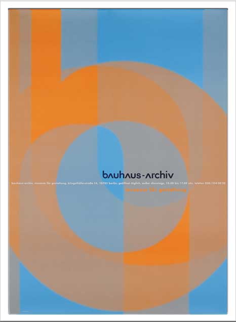 アートフレーム Bauhaus Archiv 1996 doppelpunkt(バウハウス)/インテリア 壁掛け 額入り 額装込 風景画 油絵 ポスター アート アートパネル リビング 玄関 プレゼント モダン アートフレーム おしゃれ 飾る 3Lサイズ