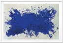 絵画 抽象画 Yves Klein Hommage a Tennessee Williams,1960（Silkscreen)(イヴ クライン オマージュ ア テネシー ウィリアムズ（シルクスクリーン）) アートフレーム 飾る 5Lサイズ おしゃれ 壁掛け 絵