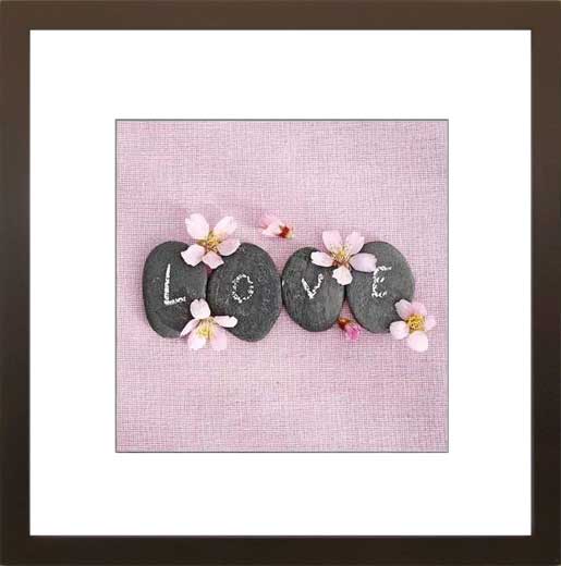 アートフレーム ゆうパケット Amelie Vuillon Pink Love(アメリ ヴイヨン ピンク ラブ)/インテリア 飾る 額入り 額装込 油絵 ポスタ...