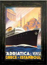 ポスター Pシート B4 OLDTIME TRAVELPOSTER(オールドタイム トラベルポスター)/インテリア 額入り 額装込 風景画 油絵 ポスター アー...