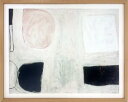 抽象画 北欧 スカンジナビアアート かたちと影(1962)/額入り 額装込 風景画 絵画 アート リビング 玄関 トイレ インテリア かわいい 壁飾り 癒やし プレゼント ギフト アートパネル ポスター アートフレーム 飾る 4Lサイズ おしゃれ 壁掛け 絵
