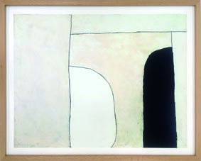 【スーパーSALE10%OFF】抽象画 北欧 スカンジナビアアート 入り口(1963)/額入り 額装込 風景画 絵画 アート リビング 玄関 トイレ インテリア...