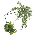 光触媒観葉植物 壁面緑化プミラ&ポトス 〔壁掛けタイプ〕 インテリア 緑 フェイクグリーン 壁掛け リビング アートグリーン おしゃれ 枯れない 御祝 ギフト 店舗 オフィス 展示場 3Lサイズ