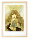 ものがたり絵 版画 受け継ぐ 石居里佳/ 絵画 インテリア 額入り 風景画 ポスター アート アートパネル リビング 玄関に飾る 風水 プレゼント モダン アー...