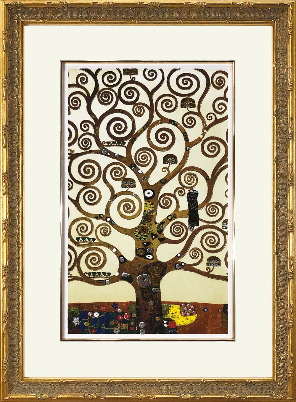絵画 名画 グスタフ・クリムト Tree of life(生命の樹) インテリア 玄関 プレゼント 飾る M おしゃれ 壁掛け 絵