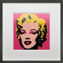 絵画 名画 アンディ・ウォーホル Marilyn Monroe,1967(マリリン・モンロー) (hot pink) インテリア 玄関 プレゼント 飾る L おしゃれ 壁掛け 絵