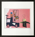 絵画 名画 Jean-Michei Basquiat ジャン-ミシェル・バスキア Molasses, 1983(モラセス) インテリア 玄関 プレゼント 飾る L おしゃれ 壁掛け 絵