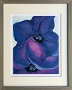 最大100%ポイントバック!限定抽選 絵画 ジョージア・オキー PURPLE PETUNIAS,1925 パープルペチュニアス プレゼント 飾る アート おしゃ...