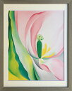 最大100%ポイントバック!限定抽選 絵画 ジョージア・オキー PINK TULIP,1926 ピンクチューリップ プレゼント 飾る アート おしゃれ 壁掛け ...