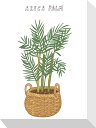 最大100%ポイントバック!限定抽選 絵画 ホームプランツ 家庭用植物 ミニ パネル アレカパーム プレゼント 飾る アート おしゃれ 壁掛け 絵
