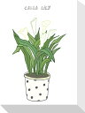 最大100%ポイントバック!限定抽選 絵画 ホームプランツ 家庭用植物 ミニ パネル キャラリリー プレゼント 飾る アート おしゃれ 壁掛け 絵