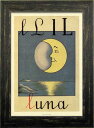 最大100%ポイントバック!限定抽選 絵画 イタリアン・ヴィタージュ・ポスター Luna ルナ プレゼント 飾る アート おしゃれ 壁掛け 絵