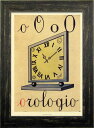 最大100%ポイントバック!限定抽選 絵画 イタリアン・ヴィタージュ・ポスター orologio 時計 プレゼント 飾る アート おしゃれ 壁掛け 絵