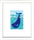 最大100%ポイントバック!限定抽選 絵画 マッティ・ピクヤムサ クジラ プレゼント 飾る アート おしゃれ 壁掛け 絵