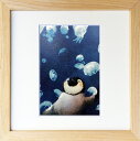 最大100%ポイントバック!限定抽選 絵画 菜生(nao) 200シリーズ ペンギン 水族館デビュー プレゼント 飾る アート おしゃれ 壁掛け 絵