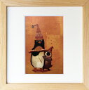 最大100%ポイントバック!限定抽選 絵画 菜生(nao) 200シリーズ ペンギン あったか魔法使いと弟子 プレゼント 飾る アート おしゃれ 壁掛け 絵