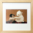 最大100%ポイントバック!限定抽選 絵画 菜生(nao) 200シリーズ ペンギン あそぼ〜 プレゼント 飾る アート おしゃれ 壁掛け 絵