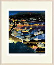 最大100%ポイントバック!限定抽選 絵画 はり たつお 長崎県 弓張岳展望台(C1204) インテリア 壁 に飾る絵 リビング 玄関 ギフト 子ども部屋 プレ...