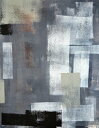 アートパネル T30 Galler グレーとみどりのアートペイント/インテリア 壁掛け 額入り 額装込 風景画 油絵 ポスター アート アートパネル リビング ...