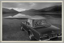 アートフレーム モノトーン フォトグラフィー メルセデス ベンツ (B&W PHOTOGRAPHY MB 230SL)/額入り 絵画 アート リビング 玄関 ト...