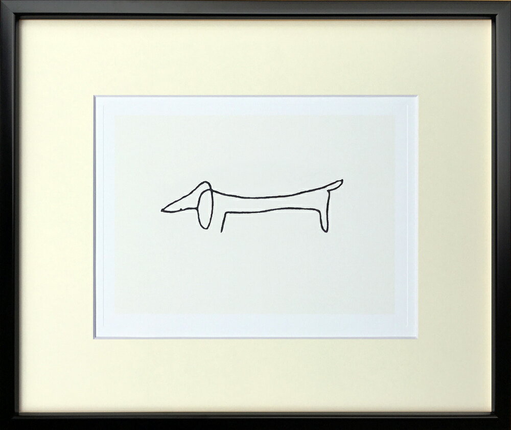 ȥե졼 Pablo Picasso/ѥ֥ԥ Le chienSilkscreen)/ƥꥢ    ʲ  ݥ  ͥå  ľɮ ӡ Ҥޤ ȥѥͥ ȥѥͥ ӥ  ץ쥼 LL  ɳݤ 