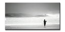 キャンバスアート アーバンスタイルM サーファー(URBAN STYLE M Surfer-Mono)/額入り 額装込 風景画 絵画 アート リビング 玄関 ト...