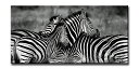 キャンバスアート アーバンスタイルM ゼブラ(URBAN STYLE M Zebra-Mono)/額入り 額装込 風景画 絵画 アート リビング 玄関 トイレ ...