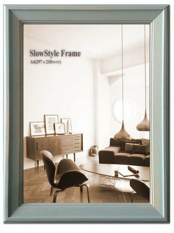 【スーパーSALE10%OFF】額縁 ブルー B4/フレーム フォトフレーム インテリア 壁飾り 写真 記念 飾り 結婚祝い 出産祝い ギフト 写真立て おしゃ...