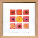 アートフレーム ゆうパケット フレンチ フォトグラフィー ナイン フラワー オン ナイン スクエア /額入り 額装込 風景画 絵画 絵 壁掛け アート リビング...