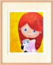 絵画 はりたつお 星のなみだ〜君といっしょシリーズ〜/額入り 絵画 アート リビング 玄関 トイレ インテリア かわいい 壁飾り 癒やし プレゼント ギフト ア...