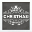 【スーパーSALE10%OFF】キャンバスフレーム クリスマス コレクション8 ゆうパケット/インテリア 額入り 額装込 風景画 油絵 ポスター アート アート...