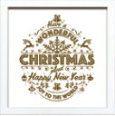 【スーパーSALE10%OFF】キャンバスフレーム クリスマス コレクション20 ゆうパケット/インテリア 額入り 額装込 風景画 油絵 ポスター アート アー...