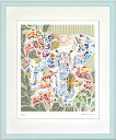 最大100%ポイントバック!限定抽選 絵画 ゾウとアンスリウム 平石智美/額入り 絵画 アート リビング 玄関 トイレ インテリア かわいい 壁飾り 癒やし プ...
