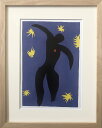 絵画 アンリ・マティス Icarus from Jazz,1947-NA 壁飾り 額付き インテリア リビング 玄関 廊下 シンプル アートフレーム ギフト プ...