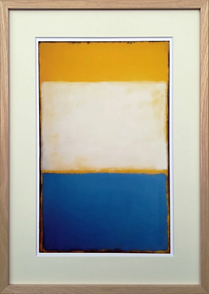 絵画 マーク・ロスコ Yellow, White, Blue Over Yellow on Gray, 1954 抽象画 インテリア 壁飾り ギフト プレゼント...