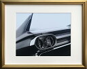 最大100%ポイントバック!限定抽選 絵画 リチャード ジェームス '61 Cadillac インテリア クラシックカー アート ギフト リビング 玄関 廊下 ...