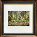 最大100%ポイントバック!限定抽選 絵画 クロード・モネ Square Frame The family of the Artist in the Argen...