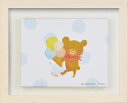 最大100%ポイントバック!限定抽選 絵画 どうなつみ アイスとくまちゃん(8x10) かわいい 動物 インテリア ギフト 額入り アート 癒し 和む プレゼン...