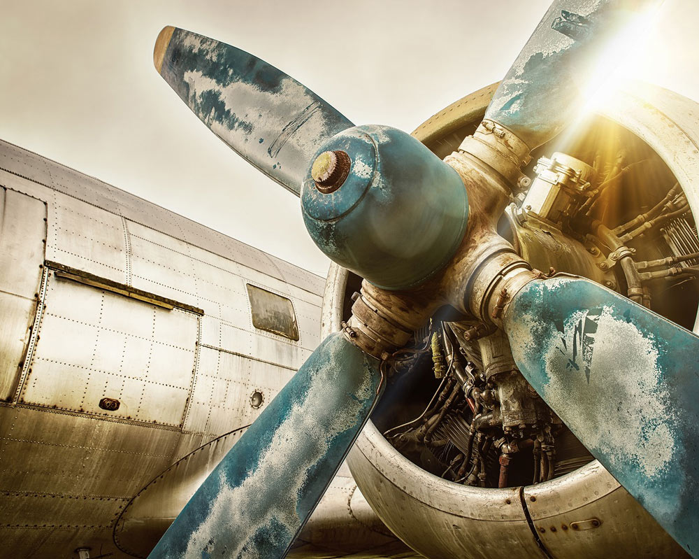 【スーパーSALE10%OFF】絵画 プチキャンバスアート 歴史あるプロペラ 500x400mm アートパネル インテリア リビング 玄関 廊下 部屋 壁飾り ...