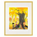 最大100%ポイントバック!限定抽選 絵画 メモリーII はりたつお インテリア 額入り 飾る リビング 玄関 子供部屋 かわいい 癒し アート 壁飾り プレゼ...