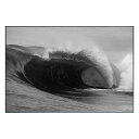 最大100%ポイントバック!限定抽選 絵画 Photography Big wave インテリア 壁飾り 波 海 写真 額付き モノクロ アート シンプル リビ...