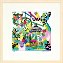 最大100%ポイントバック!限定抽選 絵画 ホラグチ カヨ 芸術日和 インテリア 壁 に飾る絵 リビング 玄関 ギフト 子ども部屋 かわいい 元気になる絵 プレ...