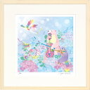 最大100%ポイントバック!限定抽選 絵画 ホラグチ カヨ 響け空まで インテリア 壁 に飾る絵 リビング 玄関 ギフト 子ども部屋 かわいい 元気になる絵 プ...
