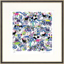 最大100%ポイントバック!限定抽選 絵画 ホラグチ カヨ Matching pattern Blue インテリア リビング 玄関 ギフト 壁 に飾る絵 子ども...